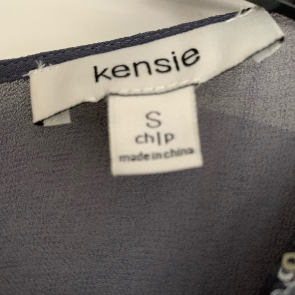 Grey Kensie jumpsuit With sequin front top. NWT - Picture 3 of 4